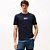 Camiseta Tommy Hilfiger Flag Box Tee Azul Marinho - Imagem 3