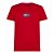 Camiseta Tommy Hilfiger Flag Box Tee Msculina Vermelha - Imagem 1