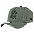 Boné New Era 940 A-Frame New York Yankees MLB Rasgado Verde - Imagem 1