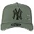 Boné New Era 940 A-Frame New York Yankees MLB Rasgado Verde - Imagem 3
