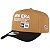 Boné New Era 940 A-Frame Branded Institutional Style Marrom - Imagem 1