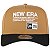 Boné New Era 940 A-Frame Branded Institutional Style Marrom - Imagem 3