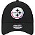 Boné New Era 940 Pittsburgh Steelers Crucial Catch Preto - Imagem 3