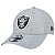 Boné New Era 940 Las Vegas Raiders Core Cinza - Imagem 1