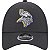 Boné New Era 940 Minnesota Vikings Draft Cinza Escuro - Imagem 3