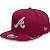 Boné New Era 950 Atlanta Braves World Series Aba Reta - Imagem 1