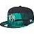 Boné New Era NBA 950 Boston Celtics TipOff 24 Aba Reta Verde - Imagem 1