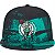 Boné New Era NBA 950 Boston Celtics TipOff 24 Aba Reta Verde - Imagem 4