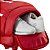 Mochila de Tenis Wilson Super Tour Red 49 Litros Vermelha - Imagem 4