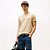 Camiseta Tommy Hilfiger Stretch Slim Fit Tee Caqui - Imagem 3