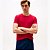 Camiseta Tommy Hilfiger Stretch Slim Fit Tee Vermelho - Imagem 3