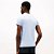 Camiseta Tommy Hilfiger Stretch Slim Fit Tee Azul Claro - Imagem 4