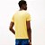 Camiseta Tommy Hilfiger Stretch Slim Fit Tee Amarela - Imagem 3