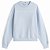 Casado Moletom Tommy Hilfiger Feminino Fleece Azul Claro - Imagem 1