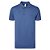Camisa Polo Reserva Enxuto Novo Friso Masculina Azul - Imagem 1