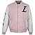 Jaqueta Varsity New Era Los Angeles Lakers NBA Sunset Rosa - Imagem 1