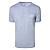 Camiseta Reserva Estampada Assina Peito Azul Claro Mescla - Imagem 1