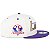 Boné New Era 950 Los Angeles Lakers Fanpage Off White - Imagem 6