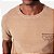 Camiseta Reserva Slim Estampa Placa Antiga Masculina Marrom - Imagem 2