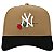 Boné New Era 940 A-Frame New York Yankees Love Caqui - Imagem 2