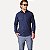 Camisa Social Reserva Soft Touch Enxuto Manga Longa Azul - Imagem 2