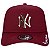 Boné New Era 940 A-Frame New York Yankees MLB Metal Bordô - Imagem 3