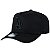 Boné New Era 940 A-Frame Los Angeles Dodgers Back to Black - Imagem 1