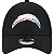 Boné New Era 940 Los Angeles Chargers Crucial Catch 24 Preto - Imagem 4
