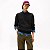 Moletom Tommy Hilfiger Casaco Terry Crew Masculino Preto - Imagem 3