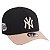 Boné New Era 940 A-Frame New York Yankees Black Camel 2T - Imagem 3