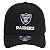 Boné New Era 940 A-Frame Las Vegas Raiders NFL Basic Preto - Imagem 4