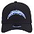 Boné New Era 940 A-Frame Los Angeles Chargers NFL Preto Azul - Imagem 3