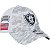 Boné New Era 940 Las Vegas Raiders Salute To Service Cinza - Imagem 4
