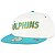 Boné New Era The Golfer Miami Dolphins Fanpage Off White - Imagem 1