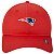Boné New Era 920 New England Patriots Clean Label Vermelho - Imagem 3