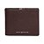 Carteira Tommy Hilfiger Mini CC Wallet Corporat Couro Marrom - Imagem 1