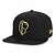 Boné New Era 950 OF Snapback Corinthians Futebol Preto - Imagem 1