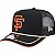 Boné New Era 950 A-Frame Trucker San Francisco Giants Preto - Imagem 1