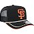 Boné New Era 950 A-Frame Trucker San Francisco Giants Preto - Imagem 2
