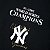 Moletom New Era Canguru Fechado MLB New York Yankees Preto - Imagem 3