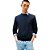 Moletom Tommy Hilfiger Casaco Terry Crew Masculino Marinho - Imagem 2