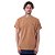 Camiseta Champion Malhão Mc Logo C Embroidery Marrom - Imagem 1