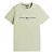 Camiseta Tommy Hilfiger Logo Tee Masculina Verde Claro - Imagem 1