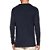 Camiseta Tommy Hilfiger Logo Long Sleeve Tee Azul Marinho - Imagem 3