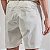 Bermuda Casual Reserva Elastico Estonado Masculino Off White - Imagem 3
