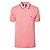 Camisa Polo Reserva Enxuto Novo Friso Masculino Rosa Goiaba - Imagem 1