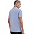 Camisa Polo Reserva Piquet Clássica Algodão Azul Claro - Imagem 3