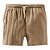 Bermuda Reserva de Praia Liso Premium Masculino Gengibre - Imagem 1