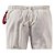 Bermuda Reserva de Praia Liso Premium Masculino Off White - Imagem 1