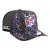 Boné New Era 950 A-Frame NFL Logo Crucial Catch Preto - Imagem 4